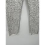 Alfani Pants Women 4 Grey White Printed Pull On Raw Hem Stretch Photo 2
