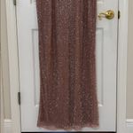 Mac Duggal NWT 93787 Pink Beaded Wrap V-Neck Cap Sleeve Dress Size 14 Photo 7