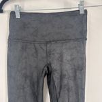 Rachel Zoe Rachel Zoe Coated Faux Leather Tummy Control Hi Rise Leggings Small Black Photo 2