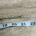 Talbots Vintage  Gold Plated Cream Pearl Rhinestone Necklace Photo 4