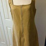 Planet Gold Khaki Jumper Dress from  Size XL Photo 0