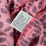 Area‎ Stars Circle Dot Puff Sleeve Dress In Red L NWT Size L Photo 4