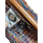 Akemi + Kin Akemi +‎ Kin Womens Multicolor Ribbed Knit Bell Sleeve Top size small Photo 4