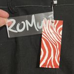 Romwe NWT Classic Black Skirt with Stitch Detailing with front pockets Photo 2