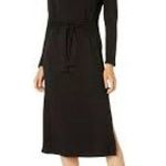 BB Dakota X Steve Madden Maternity Dress More Often Than Knot Midi Black XS NWT Photo 3