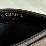 Chanel Interlocking CC Logo Card Holder black caviar Photo 5