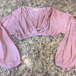 Urban Outfitters  Lilac Crop Top Photo 0