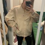 H&M Tan Baseball Jacket Photo 0