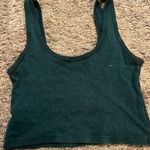 Brandy Melville  green crop top Photo 2