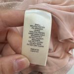 Eliza J ‎ Dress Womens Size 2 Pink Sparkle Glitter One Shoulder Draped Bow Detail Photo 6