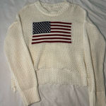 Maurice's American Flag Knit Sweater Photo 0
