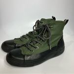 Hunter  black dipped lace‎ up boots waterproof rain boots women’s size 8.5 trendy Photo 1