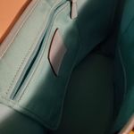 Coach NWT Blue Neoprene Tote Bag Photo 4