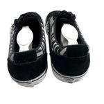 Vans  Womens Ward Black White Metallic Zebra Skate Shoes Sneakers Size 9.5 US Photo 3