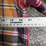 American Eagle Boyfriend Fit Button Up Flannel Sz S Photo 5