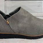 Dr. Scholls Dr. Scholl’s Gray Whoa Faux Suede Fabric Slip On Zip Sneakers Size Women’s 10M Photo 0