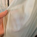 🚫SOLD🚫Vintage Light Blue Sheer Long Slip Dress Nightgown Size 36 Size M Photo 3
