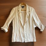 Ellen Tracy Ellen‎ Tracy Linen Tan Blazer Size X-Small Lightweight Photo 0