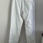 J.Crew Vintage White Corduroy Ribbed Pants Straight Leg 6 Photo 2
