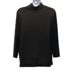 Susan Graver  Turtleneck Top Black 3X Photo 1