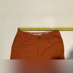 Nanette Lepore  Women's Cotton Burnt Orange Straight Leg Pants Photo 3