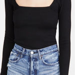 LNA  santo top in black size‎ 2X NWT Photo 0