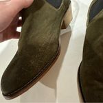 Matt Bernson Olive Green Suede Leather Chelsea Booties Size 10 Photo 5