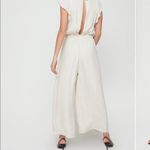 Wilfred Aritzia  cream striped ruffle Fleurette Jumpsuit xxs Photo 5