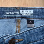 Carhartt Relaxed Fit Jeans Denim Medium Wash Size 16 Photo 2
