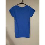 Alternative Apparel  Blue Baseball Short Sleeve Shirt Size Small Photo 1