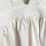 Lac Bleu 🤍Pearl White Mini Dress With Plunge Neck🤍 Photo 4