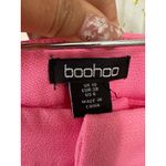 Boohoo Women's High Waisted Front Pleats Tapered Tailored Trouser Pants 6 Photo 4