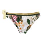 Gottex  Floral Print‎ Contrast Trim Bikini - Bottoms 12 Swimsuit Photo 4