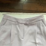 Halogen wide leg cropped trousers pants Lavender NWT Women’s size 4 Pleated Photo 4