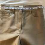 Wilfred  Vegan Leather Pants | Size 8 Taupe Beige‎ | Aritzia Chic Fall Winter Photo 7
