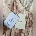 Polagram floral long sleeve maxi dress NWT large Photo 8