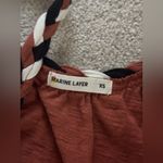 Marine layer  Andrea Knit Orange Maxi Dress Photo 4