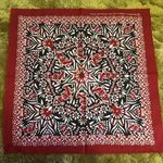 Grateful Dead Red floral dancing bears NWT bandana Photo 1