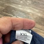 Navy Cowl Neck Sweater with Button Detail. P2P 26 Photo 3