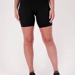 Seamless Black Biker Shorts Size M Photo 0