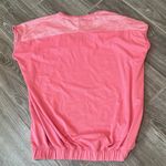 Puma Women’s size XS extra small pink workout cap sleeve tee like new Photo 4