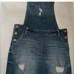 Celebrity Pink  DISTRESSED DENIM OVERALL DRESS *like new* Photo 6