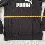 Puma Hoodie Women’s Amplified Long sleeve logo black and white size Medium Photo 6