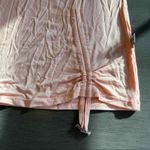 Laundry by Shelli Segal  Pink Ruched Drawstring‎ Short Sleeve T-Shirt Top M Photo 3