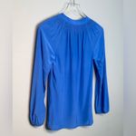 Lilly Pulitzer Elsa Blue Silk Tunic Top Shirt Blouse Size XXS Photo 4