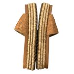 Hey Girl by Corkys BRB Natural Raffia Platform Slide Sandals Brown Size 9 Tan Photo 7