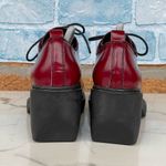 Opening Ceremony  Grunge Oxfords red- burgundy shoes size 39/8 Photo 4