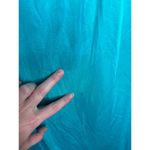 nightgown satin teal vintage Blue Size XL Photo 1