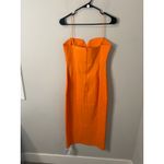 New Vesper Benaline Bandeau Strappy Maxi Dress Size Orange Photo 2