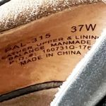 Alegria Paloma Black Leather Colorful Embossed Mary Jane Size 37 WIDE Tapestry Photo 3